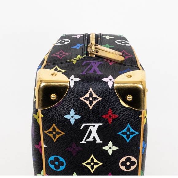 Louis Vuitton Black Multicolor Trouville - Picture 7 of 10